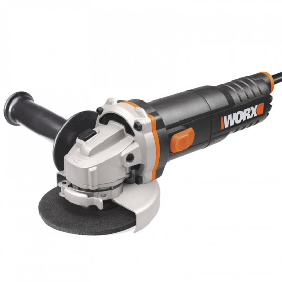 ANGLE GRINDER 750W 115MM 12000RPM M14 QUICK GUARD COL. BOX WORX ANGLE GRINDER 750W 115MM 12000RPM M14 QUICK GUARD COL. BOX WORX