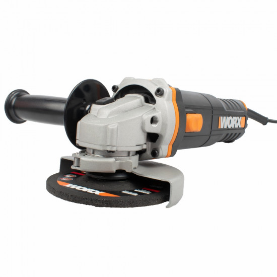 ANGLE GRINDER 750W 115MM 12000RPM M14 QUICK GUARD COL. BOX WORX ANGLE GRINDER 750W 115MM 12000RPM M14 QUICK GUARD COL. BOX WORX