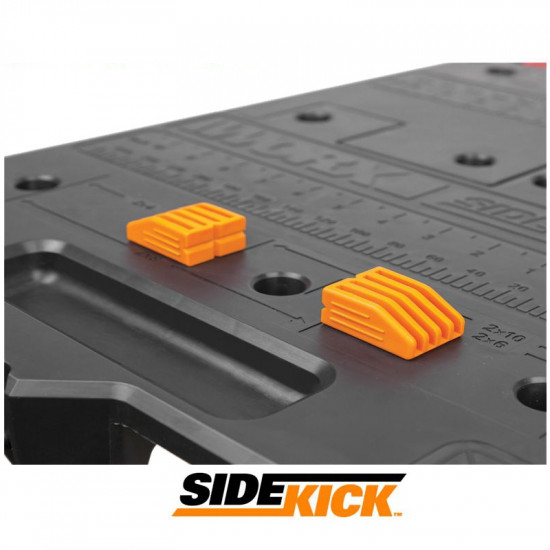 WORX PORTABLE FOLDING WORK TABLE SIDEKICK WORX PORTABLE FOLDING WORK TABLE SIDEKICK