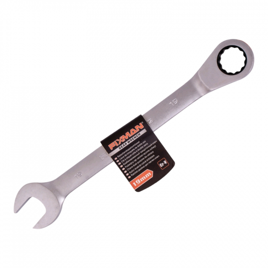 FIXMAN COMBINATION RATCHETING WRENCH 8MM