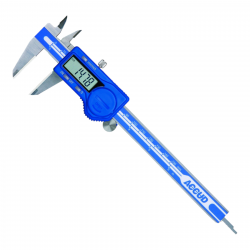 ACCUD Dig. Caliper 150mm 0.03mm Acc. Metal Cover S/steel 0.01mm Res. ACCUD Dig. Caliper 150mm 0.03mm Acc. Metal Cover S/steel 0.01mm Res.