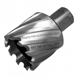 TORK CRAFT Annular Hole Cutter Hss 19 X 30mm Weld Shank 19.05mm