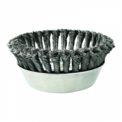 RUWAG 150mm Steel Knotted Wire Cup Brush M14x2 0.5mm RUWAG 150mm Steel Knotted Wire Cup Brush M14x2 0.5mm