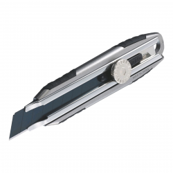 OLFA Cutter 18mm With Blade Wheel Lock + Excelblack Blade OLFA Cutter 18mm With Blade Wheel Lock + Excelblack Blade