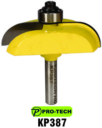 Classical cove edge profile bit by Pro-Tech